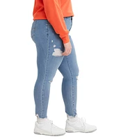 Levi's Trendy Plus Size 721 High-Rise Skinny Jeans