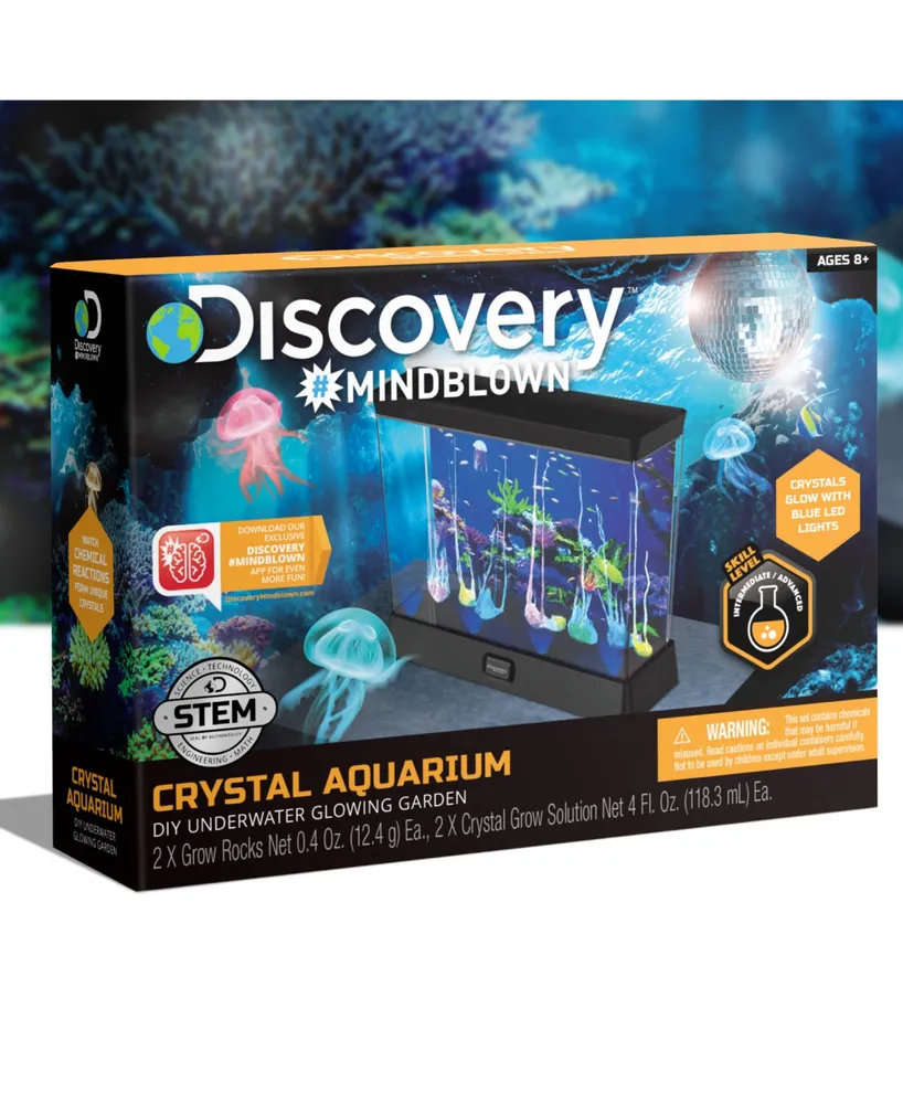 Discovery #Mindblown Crystal Aquarium Tank Diy Underwater Garden