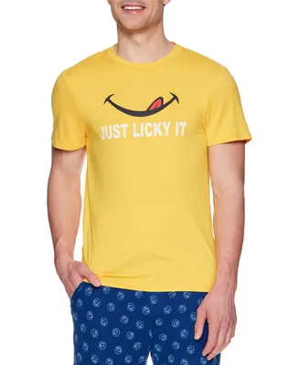 Joe Boxer Men's Fun Just Licky It Graphic T-Shirt - Gold