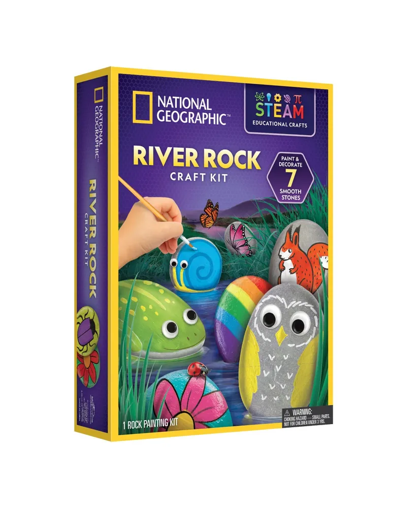 National Geographic Rock Painting Activity Kit - Multi