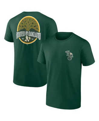 Men's Fanatics Branded Green Oakland Athletics Team Streak T-Shirt