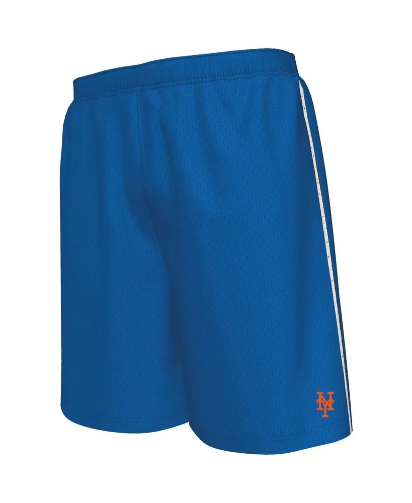 Men's Majestic Royal New York Mets Big and Tall Mesh Shorts