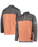 Men's Champion Texas Orange Longhorns Gameday Quarter-Zip Jacket