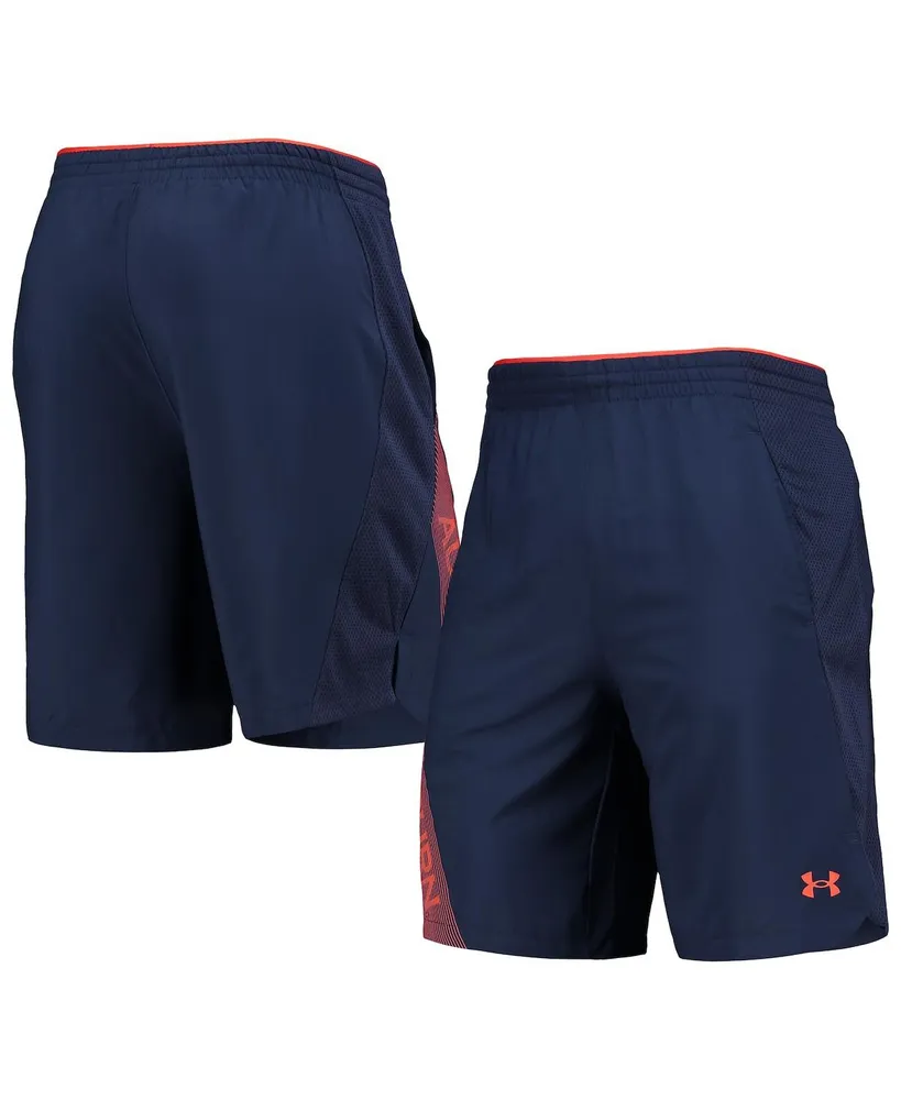 Men's Under Armour Navy Auburn Tigers 2021 Sideline Woven Shorts