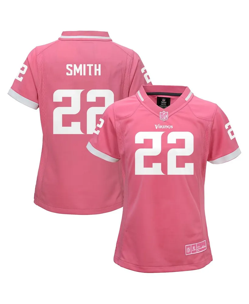 Drew Brees New Orleans Saints Girls Youth Bubble Gum Jersey - Pink