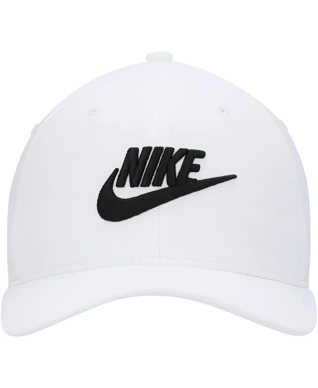 Nike Classic99 Swoosh Logo Performance Flex Hat - White