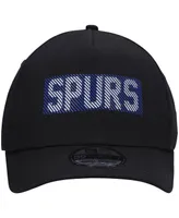 Men's New Era Black Tottenham Hotspur Hd Logo A-Frame 39Thirty Flex Hat