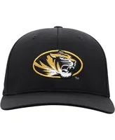 Men's Top of The World Black Missouri Tigers Reflex Logo Flex Hat