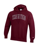 Men's Champion Maroon Texas Southern Tigers Tall Arch Pullover Hoodie