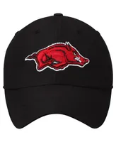 Men's Top of The World Black Arkansas Razorbacks Staple Adjustable Hat