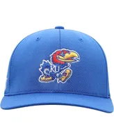 Men's Top of The World Royal Kansas Jayhawks Reflex Logo Flex Hat