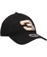 Men's New Era Black Austin Dillon 9Twenty Enzyme Washed Adjustable Hat