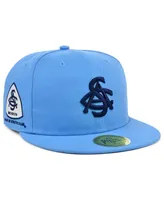 Men's Physical Culture Light Blue Smart Set Athletic Club of Brooklyn Black Fives Fitted Hat