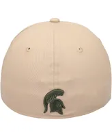 Men's New Era Tan Michigan State Spartans Camel & Rifle 59Fifty Fitted Hat