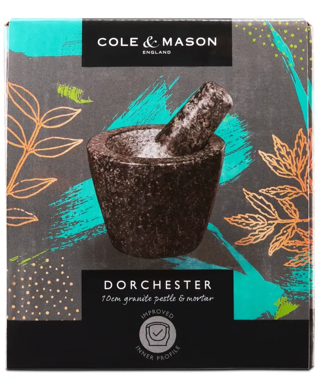 Cole & Mason Black Granite Mortar & Pestle