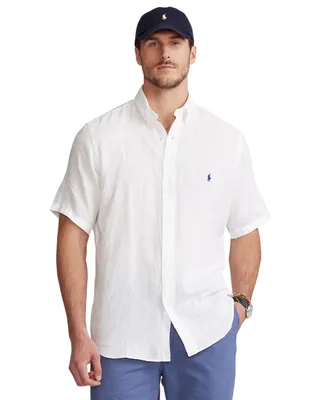 Polo Ralph Lauren Men's Big & Tall Lightweight Linen Shirt
