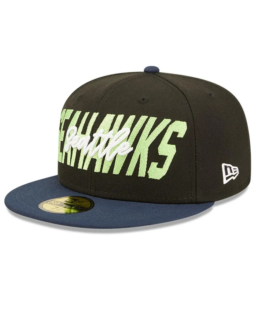 Men's New Era College Navy/Black Seattle Seahawks 2021 NFL