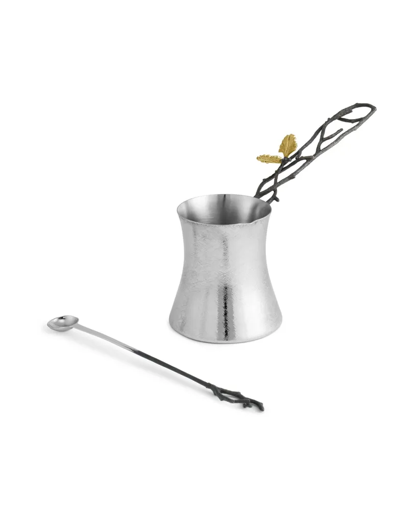 Butterfly Ginkgo Large Coffee Pot with Spoon