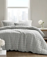 N Natori Cocoon Quilt Top 3-Pc. Duvet Cover Set