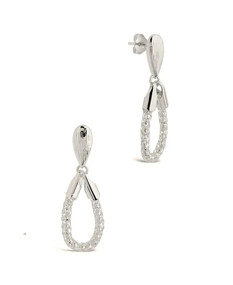 Sterling Forever Elisa Drop Earrings