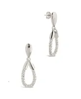 Sterling Forever Elisa Drop Earrings