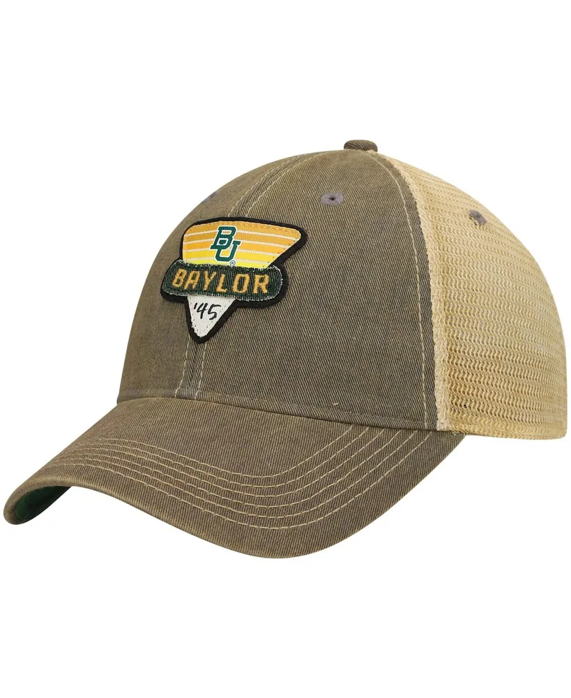 Men's Gray Baylor Bears Legacy Point Old Favorite Trucker Snapback Hat