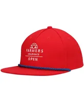 Men's Ahead Red Farmers Insurance Open Colonial Snapback Hat