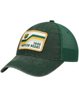 Men's Green Baylor Bears Sun & Bars Dashboard Trucker Snapback Hat