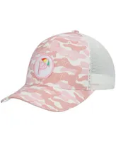 Men's Puma Pink Arnold Palmer Invitational Camo P Snapback Hat