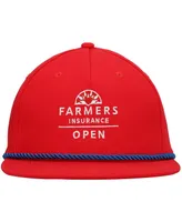 Men's Ahead Red Farmers Insurance Open Colonial Snapback Hat