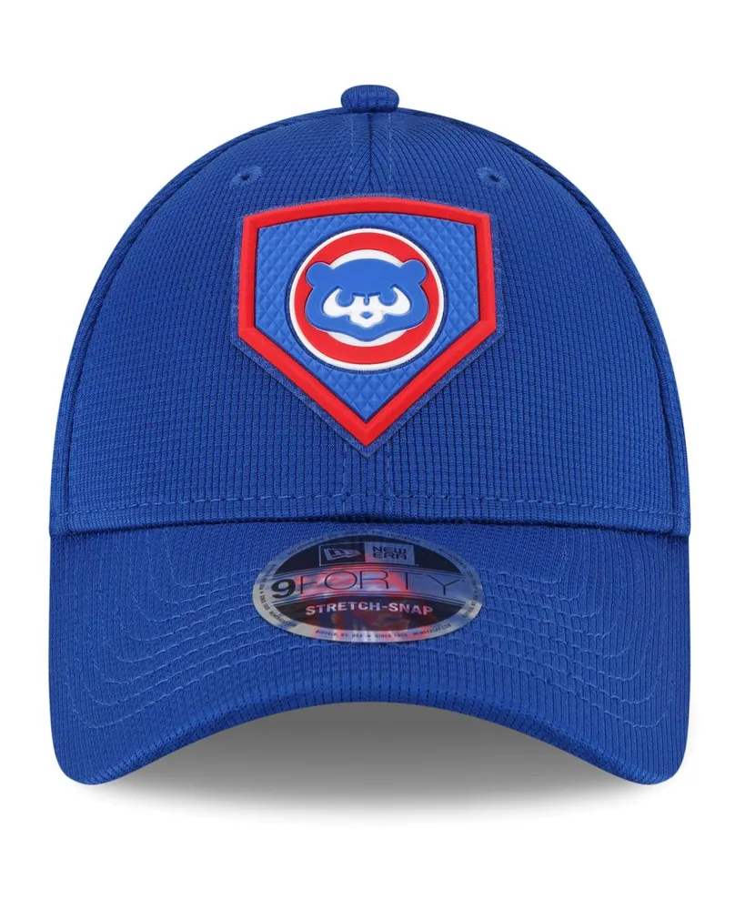 Men's New Era Royal Chicago Cubs 2022 Clubhouse 9FORTY Snapback Hat