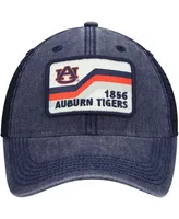 Men's Navy Auburn Tigers Sun & Bars Dashboard Trucker Snapback Hat