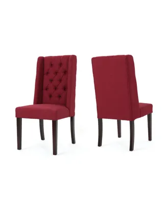 Blythe Tufted Dining Chairs Set, 2 Piece