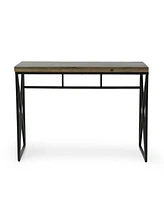 Screven Modern Industrial Handcrafted Wood Desk