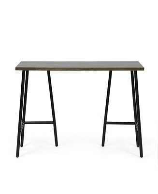 Darke Modern Industrial Handcrafted Wood Desk