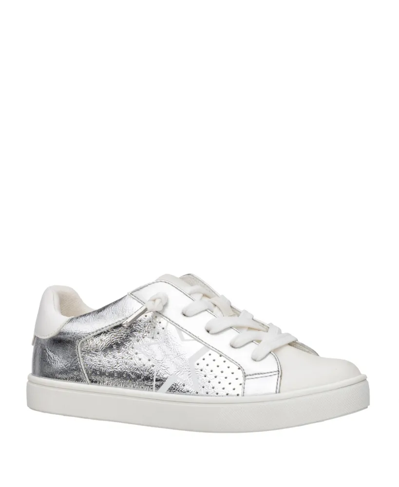 Nina Little Girls Fallon Sneakers - Silver