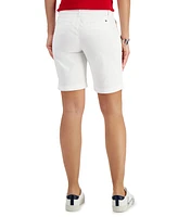 Tommy Hilfiger Women's Th Flex 9 Inch Hollywood Bermuda Shorts