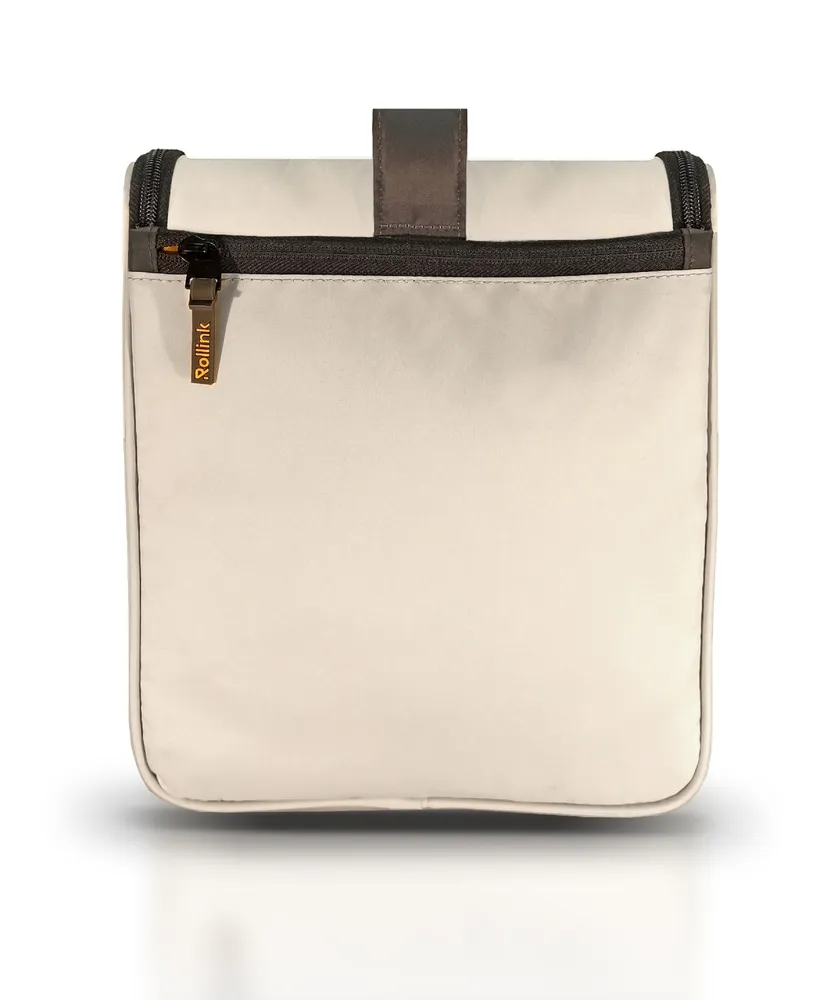 Hanging Premium Toiletry Bag - Silver