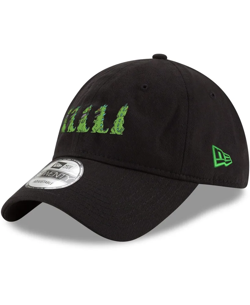 Men's New Era Black Reptar 9Twenty Adjustable Hat