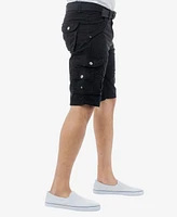 X-Ray Men's Belted Double Pocket Cargo Shorts