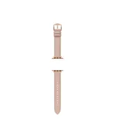 Fossil Blush Leather Band for Apple Watch, 38, 40, 41mm