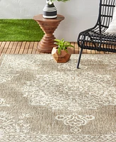 Nicole Miller Patio Country Azalea 7'9" x 10'2" Outdoor Area Rug