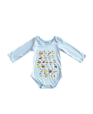 Mixed Up Clothing Baby Boys or Girls Foods Graphic Long Sleeved Bodysuit