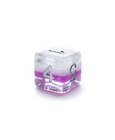Eclipse Amethyst Dice Set, 8 Pieces