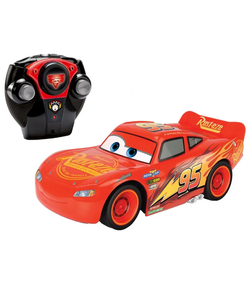 Jada Toys 1-24 Scale Disney Pixar Lightning McQueen Crash Car Radio Controlled Toy Car Remote Control