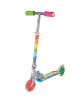 Ozbozz Rainbow Foldable Scooter Light Up Wheels