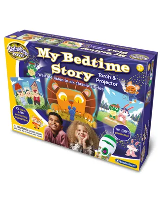 Brainstorm Toys My Bedtime Story Children's Flashlight and Projector Toy, 13 Pieces