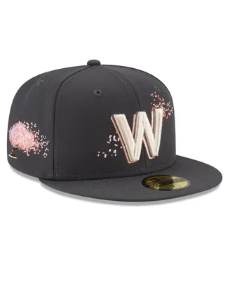 Men's New Era Graphite Washington Nationals City Connect 59FIFTY Fitted Hat