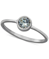 Giani Bernini Cubic Zirconia Bezel Ring, Created for Macy's