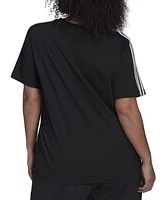 Plus Essentials Slim 3-Stripes T-Shirt